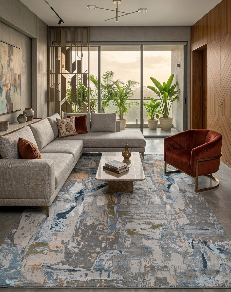 Dhaaga Fine Arts — Premium Handwoven Carpet